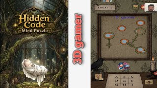 Hidden code : mind puzzle level 3 solution and break the code