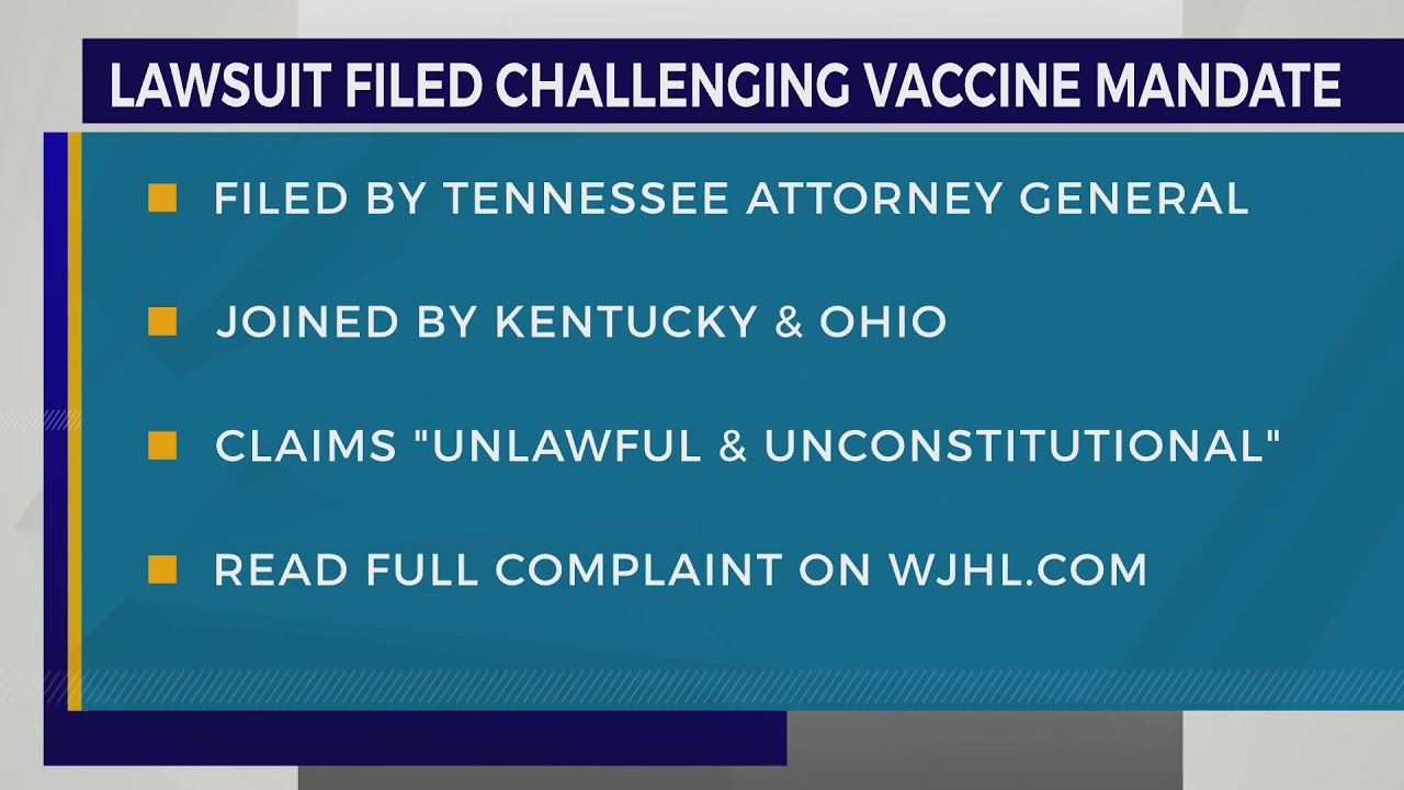 Tennessee AG Joins Others In Lawsuit Challenging Federal Vaccine ...