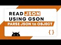 Android JSON Parsing | How to Parse JSON to Java Object using GSON | ConvertJSON in Android Studio
