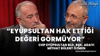 "Eyüpsultan belediye bütçesi kötü yönetiliyor!" / CHP Eyüpsultan Bld. Bşk. Adayı Mithat Bülent Özmen