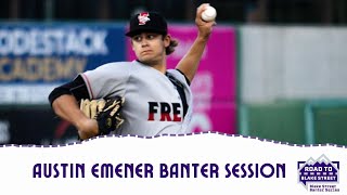 Austin Emener, Colorado Rockies pitching prospect, Banter Session