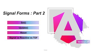 Angular 21 New Features | Signal Forms: Set(), Update() and Reset | Difference Between Angular Forms