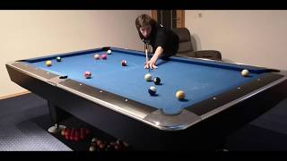 NEW WORLD RECORD | FASTEST TIME TO CLEAR A POOL TABLE | 52,24 SECONDS!