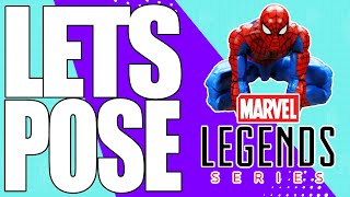 How to Pose Marvel Legends Retro Animated Series Spider-Man