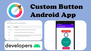 How to make custom button in android app 2022 | android studio | kotlin