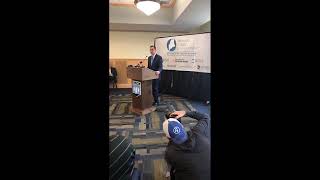Malloy makes first public remarks after being named next chancellor for University of Maine System
