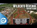 Wildcats Revenge back seat on-ride 5K POV @60fps Hersheypark