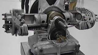 BMW Boxer Motorcycle engine inside