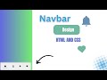 Html/Css Tutorial: Building a Floating Navbar Beginner to Pro