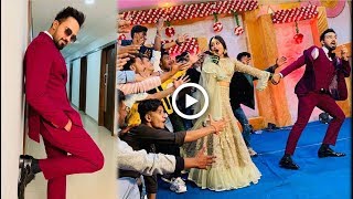 యస్వంత్ వర్ష పెళ్లి ఇరగదీసే డాన్స్|Choreographer Yashwanth Master and Varsha Wedding Video|