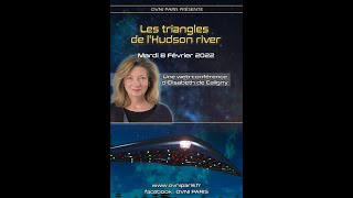 Elisabeth de Caligny : Les triangles de l'Hudson river. Février 2022