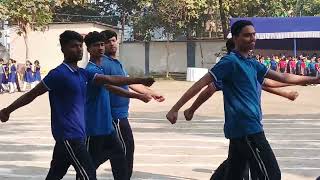 march past at St.Stephen's  School dumdum