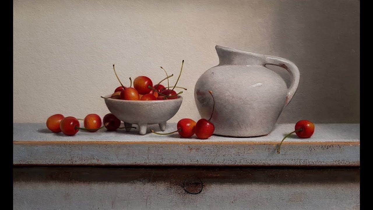 Oil Painting Demonstration Still Life How To Paint A Realistic