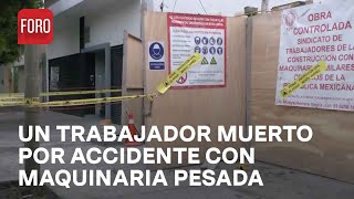 Muere trabajador dentro de construcción en Benito Juárez - Las Noticias