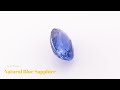 natural blue sapphire oval shape unheated untreated premium quality sapphire