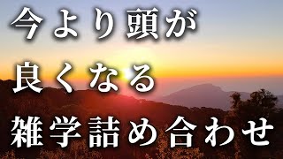 見ているだけで今よりも賢くなれる、至高の雑学まとめ