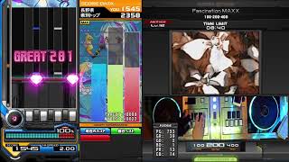 【IIDX】 Fascination MAXX (A) MAX-115 [2511] (ミラー) ※説明欄縦連の解説