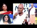 Ajay Ghosh attracts the audience with his comic outfit and speech at the South movie awards