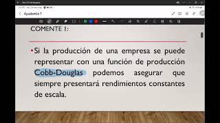 Ayudantía 7 - Fundamentos de Economía [Benjamín Sepúlveda]