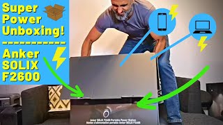 ⚡Big Power!⚡Unboxing: Anker SOLIX F2600 Portable Power Station - Handy Andy Media Unboxing