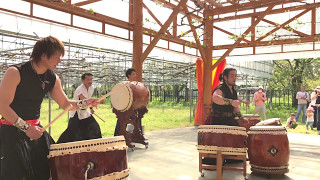 なまはげ郷神楽 ｢あぜ道｣ ハーブワールド西目 2017.05.05  14時～  NAMAHAGE郷神楽