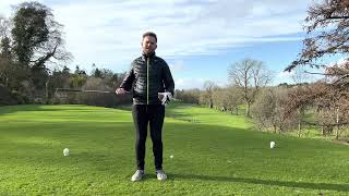 Gary Shaw Golf tries out the new TaylorMade STEALTH driver, at Naas Golf Club