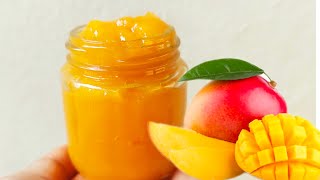 Mango Jam Recipe/ Easiest Way To Make Mango Jam