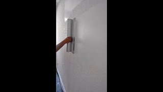 Watch this LEVEL5 Skimming Blade make quick work of this wall skim 🔥 #drywall #tools #shorts