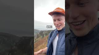 Traveling to the COUNTRY with the CRAZIEST WEATHER! (Ireland) #shorts