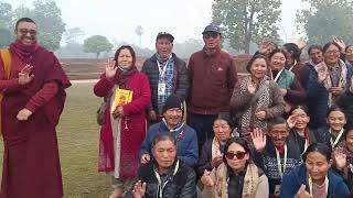 Buddhist Pilgrimage tour kushinagar , Namaste Ladakh Group A \u0026 B... 2024