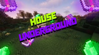 How To Build a House Underground I Minecraft Build Idea