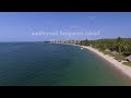Aerial video flyover of andBeyond Benguerra Island, Mozambique