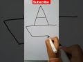 How to draw a simple boat using letter A?✏️⛵#shortsvideo#howtodraw#boat#letter#draw#subscribe