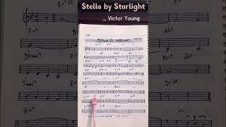 Shorts- Jazzrealbook ' Stella by Starlight' 재즈초견 #piano #jazzstudies #realbook