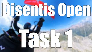 Disentis Open 2024 - Pre-PWC - Task 1 // Paragliding Competition