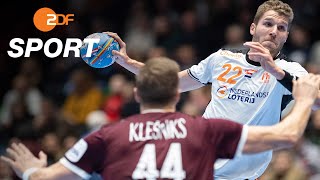 Lettland - Niederlande 24:32  - Highlights | Handball-EM 2020 - ZDF