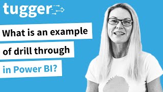 What is an example of drill through in Power BI