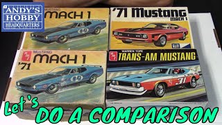 Andy's Kits #8 The AMT/MPC 71 Mustang Kit (Comparison)