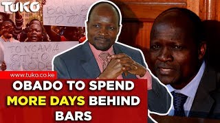Kenya Breaking News: Obado to Spend More Days Behind Bars | Tuko TV