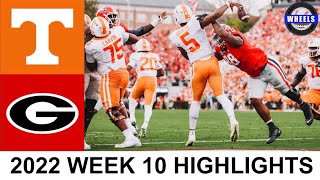 #1 Tennessee vs #3 Georgia Highlights (2022) | College Football Week 10 | 2022 College Football