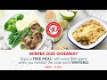 gourmet winter promo meals