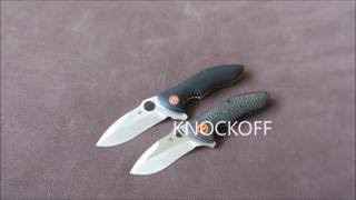 Spyderco Rubicon and the Clone