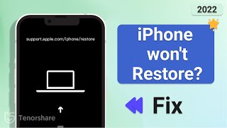 How to Fix iPhone Won't Restore in Recovery Mode 2023 (No Data Loss)