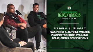 Paul Pierce and Antoine Walker: Playing together, winning apart, Celtics observations