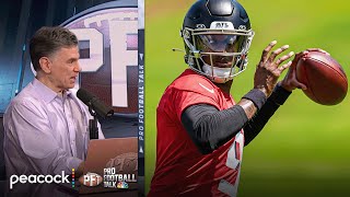 How Falcons' Michael Penix Jr. navigates dynamic with Kirk Cousins | Pro Football Talk | NFL on NBC