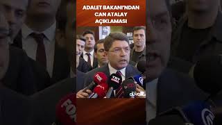 Adalet Bakanı Tunç'tan Can Atalay açıklaması | #Shorts