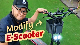 Smart tak saya modify e-scooter ni | Proses design 3D dan kos