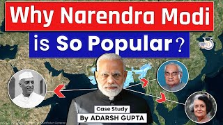 Why Narendra Modi is So Popular? Rise of BJP | UPSC Mains