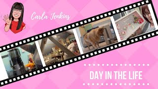 SPEND THE DAY WITH ME - INC. DRAWING THE VLOGMAS GIVEAWAY WINNERS | CARLA JENKINS