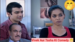 Vivek Aur Tasha ki comedy 😁/cid comedy scenes 😂/cid funny moments